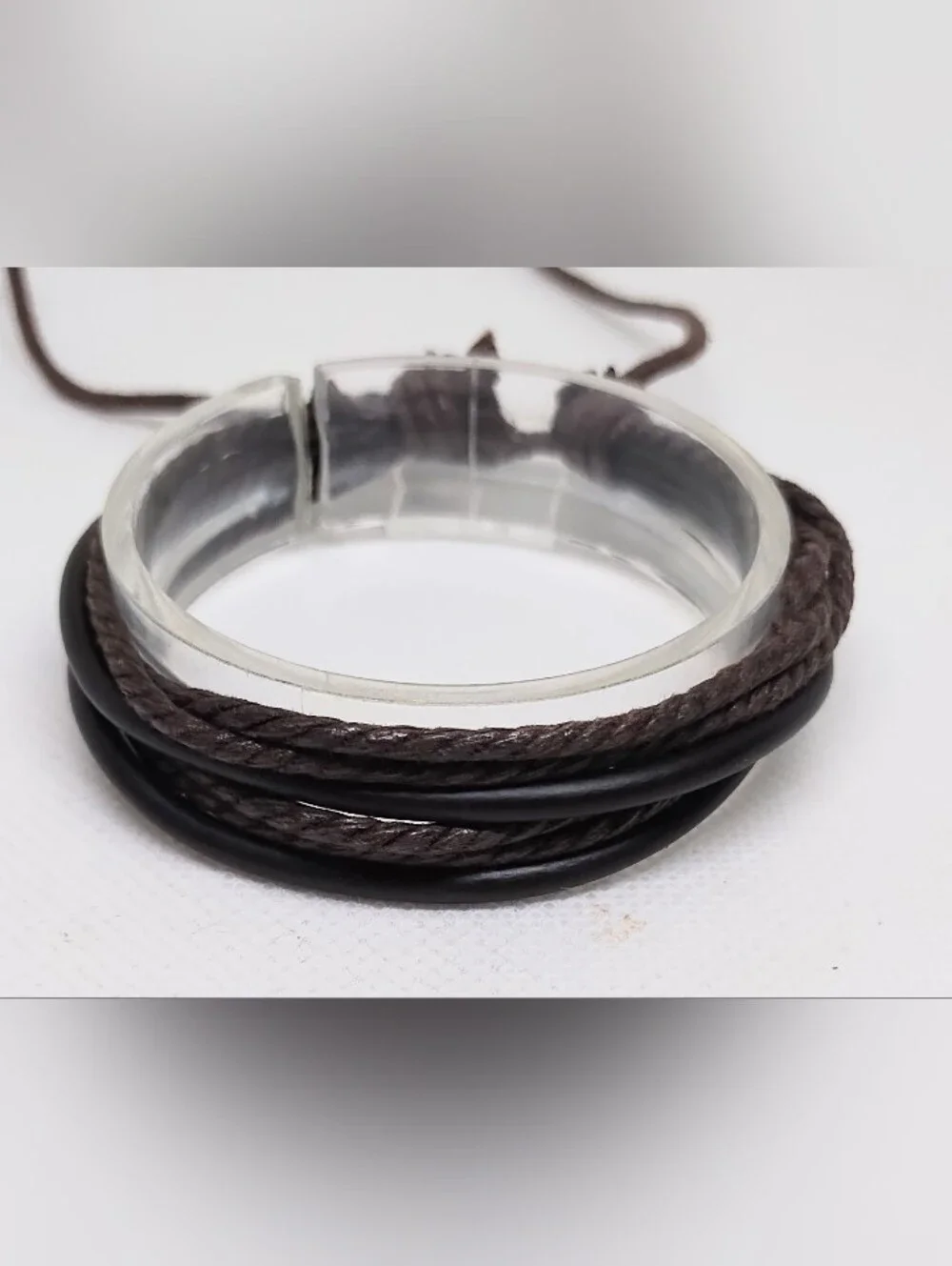 Men's Bracelet Layered Rope New Jewelry G27